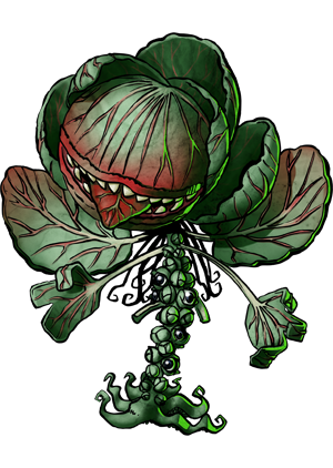 Carnivorous Brussels Sprout